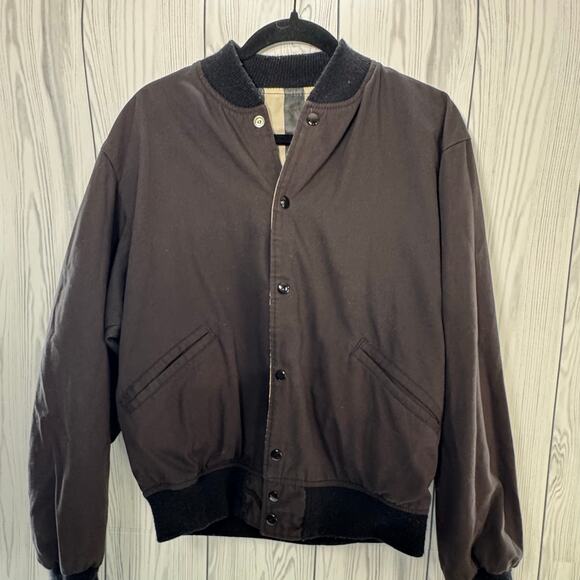 Vintage USA Cliff Keen Striped Referee Jacket Medium Reversible (READ) - Picture 2 of 12